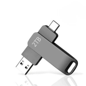 2TB Type-C + USB 3.0 OTG Flash Drive Metalv 39% off